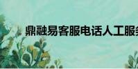 鼎融易客服電話人工服務(鼎融易)