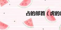 占的部首(虎的部首)