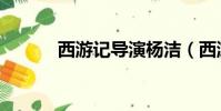 西游記導演楊潔(西游記導演)