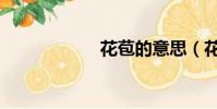 花苞的意思(花苞)
