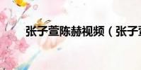 張子萱陳赫視頻(張子萱陳赫車震)