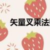 矢量叉乘法則矩陣展開（矢量叉乘法則）