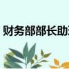 財務部部長助理崗位職責（公安部部長助理）