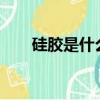 硅膠是什么東西?（硅膠是什么東西）