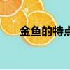 金魚的特點和外形特征（金魚的特點）