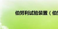 伯努利試驗裝置(伯努利實驗)