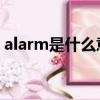 alarm是什么意思（slagman中文什么意思）