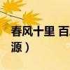 春風十里 百度網盤 無損（春風十里百度云資源）
