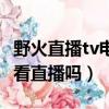 野火直播tv電視直播最新版本（歡視助手tv能看直播嗎）