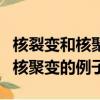 核裂變和核聚變的例子有哪些區別（核裂變和核聚變的例子）