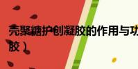 殼聚糖護創凝膠的作用與功效(殼聚糖護創凝膠)