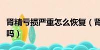腎精虧損嚴重怎么恢復(腎精很虧了能補回來嗎)