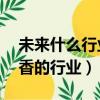 未來什么行業最有發展前景（未來10年最吃香的行業）