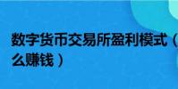 數字貨幣交易所盈利模式(數字貨幣交易所怎么賺錢)