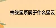 棒旋星系屬于什么星云(棒旋星系)