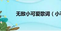 無敵小可愛歌詞(小可愛歌詞)