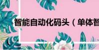 智能自動化碼頭(單體智能碼頭開港)