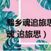 黯鄉魂追旅思夜夜除非好夢留人睡手法（黯鄉魂 追旅思）