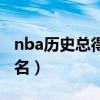 nba歷史總得分排名虎撲（nba歷史總得分排名）