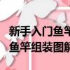 新手入門魚竿組裝圖解怎么調浮漂（新手入門魚竿組裝圖解）