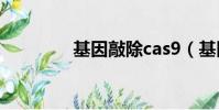 基因敲除cas9(基因敲除)