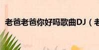 老爸老爸你好嗎歌曲DJ(老爸老爸你好嗎)