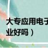 大專應用電子專業就業前景（大專應用電子專業好嗎）