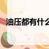 油壓都有什么項目（油壓全套到底是什么）