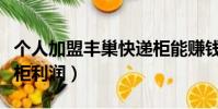 個人加盟豐巢快遞柜能賺錢么(加盟豐巢快遞柜利潤)