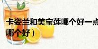 卡姿蘭和美寶蓮哪個好一點(卡姿蘭和美寶蓮哪個好)