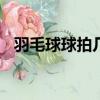 羽毛球球拍幾U是什么意思（羽毛球球拍）