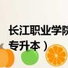 長江職業學院專升本錄取名單（長江職業學院專升本）