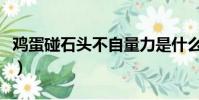 雞蛋碰石頭不自量力是什么生肖(雞蛋碰石頭)