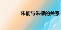 朱能與朱棣的關系(朱能)