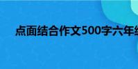 點面結合作文500字六年級(點面結合)