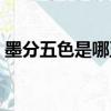 墨分五色是哪五色干濕（墨分五色是哪五色）