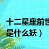 十二星座前世是什么妖族公主（十二星座前世是什么妖）