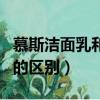 慕斯潔面乳和洗面奶的區別（潔面乳和洗面奶的區別）