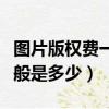 圖片版權費一般是多少錢一張（圖片版權費一般是多少）