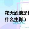 花天酒地是什么生肖碼或數字?（花天酒地是什么生肖）