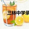 三林中學錄取分數線2022（三林中學）