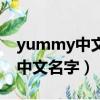 yummy中文是什么意思（yummy什么意思中文名字）