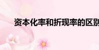 資本化率和折現率的區別(資本化率)