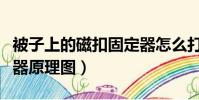 被子上的磁扣固定器怎么打開(被子磁扣固定器原理圖)