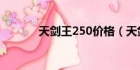 天劍王250價格(天劍王250)