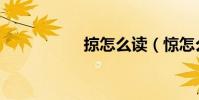 掠怎么讀(驚怎么讀)