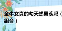 金牛女真的勾天蝎男魂嗎(金牛天蝎最恐怖的組合)