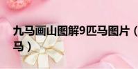 九馬畫山圖解9匹馬圖片(九馬畫山圖解9匹馬)