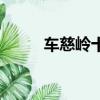 車慈嶺十里紅楓古道（紅楓古道）