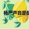 楊嚴聲音是配音嗎（床戲時發出的聲音的配音）